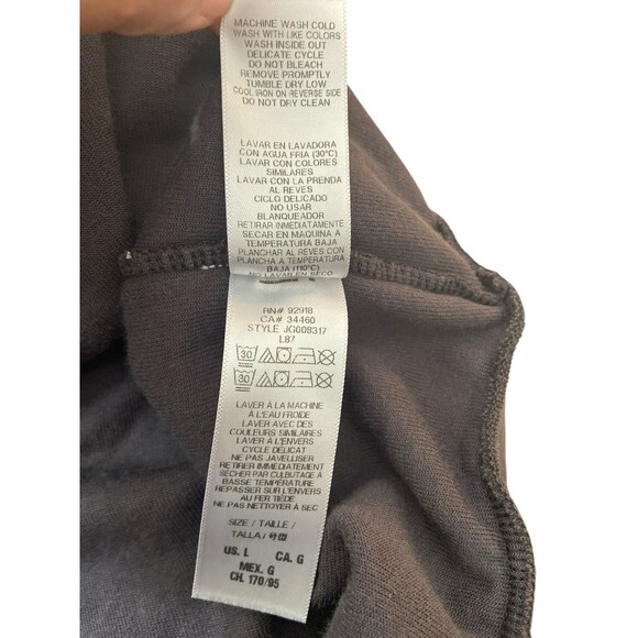 Juicy Couture‎ Women’s Velour Tracksuit Set Black Hoodie Pants Size L Vintage - Picture 10 of 16